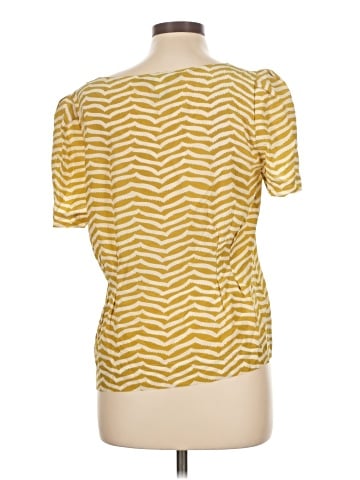 Marc by Marc Jacobs Short Sleeve Silk Top (view 2)