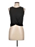 Interval Black Sleeveless T-Shirt Size L - photo 1