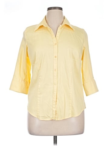 George 3/4 Sleeve Button-Down Shirt (view 1)