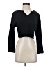 Merokeety Black Long Sleeve Top Size S - photo 1
