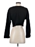 Merokeety Black Long Sleeve Top Size S - photo 2
