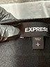 Express Solid Black Casual Dress Size L - photo 7