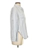 Athleta Stripes Blue Long Sleeve Button-Down Shirt Size S - photo 4