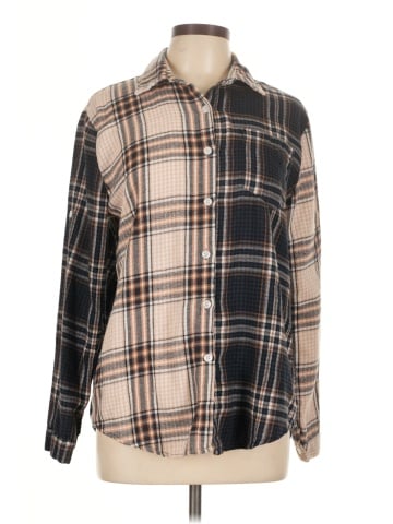 Adora Long Sleeve Button-Down Shirt (view 1)