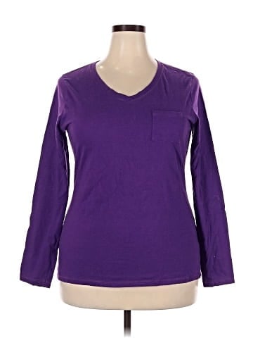 Hanes Long Sleeve Top (view 1)
