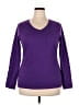 Hanes Purple Long Sleeve Top Size XXL - photo 1