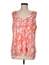 Milano Orange Sleeveless Blouse Size M (estimated) - photo 1