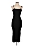 Double Zero Solid Black Cocktail Dress Size L - photo 1