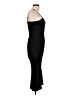 Double Zero Solid Black Cocktail Dress Size L - photo 4