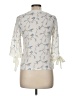 Assorted Brands Ivory 3/4 Sleeve Blouse Size Med  - photo 2