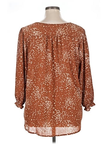 Monday Fun 3/4 Sleeve Blouse (view 2)