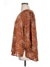 Monday Fun 100% Polyester Brown 3/4 Sleeve Blouse Size 1X - photo 5