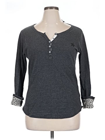 Maison Scotch Long Sleeve Henley (view 1)