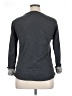 Maison Scotch Gray Long Sleeve Henley Size XL (4) - photo 2
