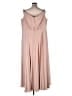David's Bridal 100% Polyester Solid Tan Cocktail Dress Size 26 waist - photo 2