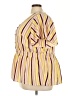 Lane Bryant Yellow Short Sleeve Blouse Size 22 - photo 5