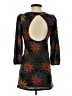 Lani Print Black Cocktail Dress Size S - photo 2