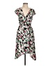 BCBGMAXAZRIA 100% Polyester Floral Black Cocktail Dress Size S - photo 1