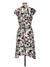 BCBGMAXAZRIA 100% Polyester Floral Black Cocktail Dress Size S - photo 2