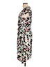 BCBGMAXAZRIA 100% Polyester Floral Black Cocktail Dress Size S - photo 5