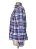 Marmot 100% Polyester Plaid Blue Long Sleeve Blouse Size L - photo 5
