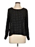 BB Dakota 100% Polyester Black Long Sleeve Blouse Size L - photo 1