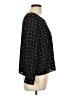 BB Dakota 100% Polyester Black Long Sleeve Blouse Size L - photo 4