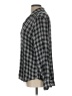 Frank & Eileen 100% Modal Checkered-gingham Black Long Sleeve Blouse Size L - photo 5