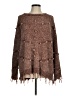 Jodifl Tweed Brown Pullover Sweater Size M - photo 1
