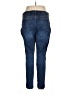 Faded Glory Solid Blue Jeans Size 16 - photo 2