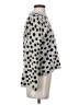 Madewell Polka Dots Silver Wool Pullover Sweater Size XS - photo 4