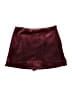 Express Solid Burgundy Casual Skirt Size 8 - photo 1