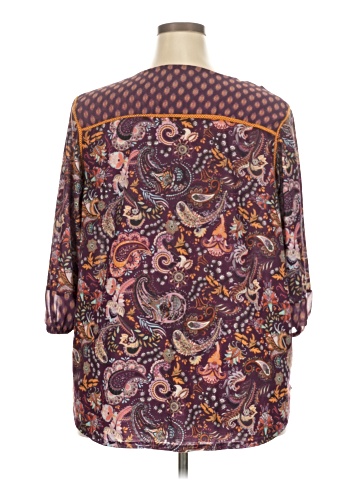 Farmers Market 3/4 Sleeve Blouse (view 2)