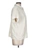 Universal Thread Checkered-gingham Ivory Short Sleeve Blouse Size L - photo 4