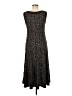 Perceptions Polka Dots Black Casual Dress Size 8 - photo 2