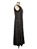 Perceptions Polka Dots Black Casual Dress Size 8 - photo 4