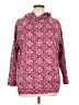 Unbranded 100% Polyester Burgundy Poncho Size L (estimated) - photo 1