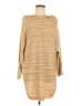 Field Flower Metallic Tan Gold Poncho Size M - photo 1