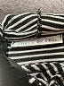 Chris & Carol Stripes Gray Poncho Size XL - photo 7
