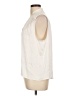 The Reset 100% Polyester Ivory Sleeveless Blouse Size L - photo 5