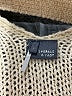 Sparkle & Fade Metallic Ivory Pullover Sweater Size L - photo 4
