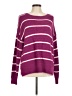 ee:some Stripes Purple Pullover Sweater Size Med - Lg - photo 1