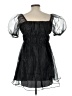 Miss Selfridge 100% Polyester Black Cocktail Dress Size 10 - photo 2