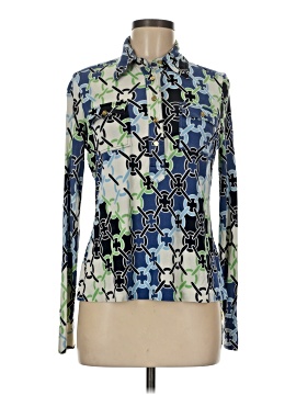 Tory Burch Long Sleeve Silk Top