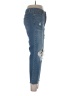 YMI Hearts Blue Jeans Size 11 - photo 4