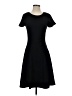Ruby Ribbon Solid Black Casual Dress Size S - photo 1