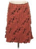 Haystacks Chevron-herringbone Orange Casual Skirt Size XS - photo 1