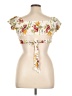 Assorted Brands Ivory Short Sleeve Top Size XL - photo 2