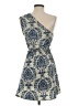 Unbranded Paisley Blue Cocktail Dress Size XXS  - photo 2