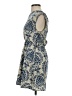 Unbranded Paisley Blue Cocktail Dress Size XXS  - photo 5